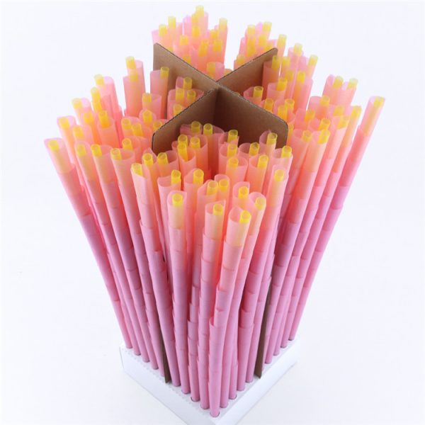 1000pcs Pink Wood Paper Pre-rolled Cones