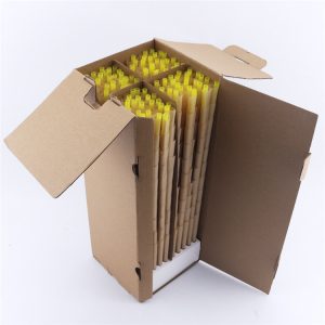 1000pcs Brown Wood Paper Pre-rolled Cones