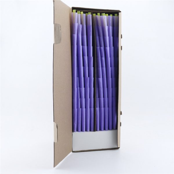 1000pcs purple wood paper pre-rolled cones