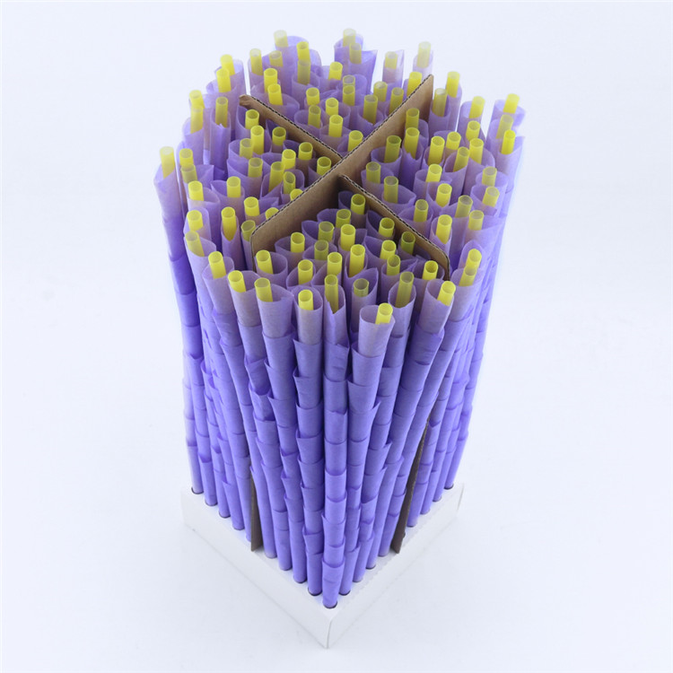 1000pcs purple wood paper pre-rolled cones