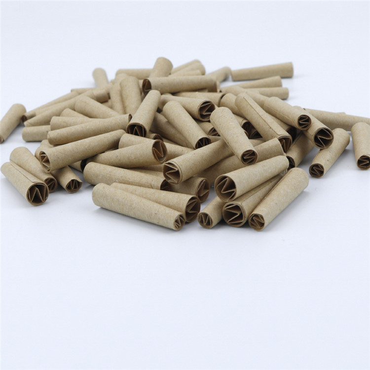 Brown Pre-Rolled Paper Filter Tips M