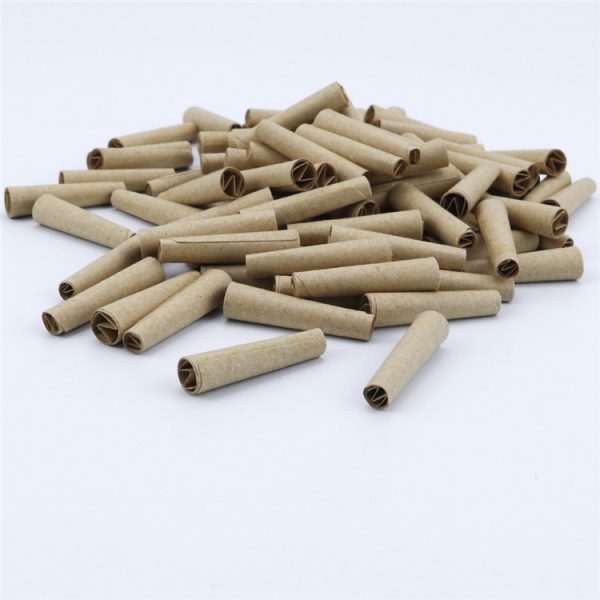 Brown Pre-Rolled Paper Filter Tips M