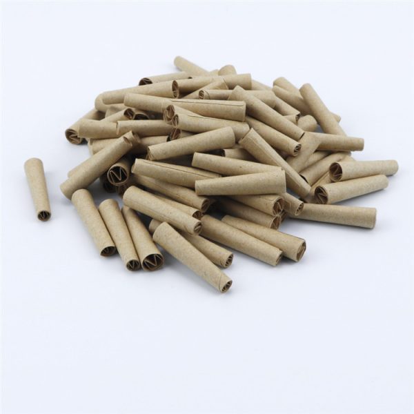 Brown Pre-Rolled Paper Filter Tips M