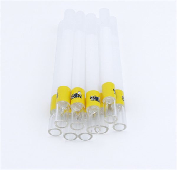 Cylinder Glass Tipped Pre-Rolled Cones 98mm