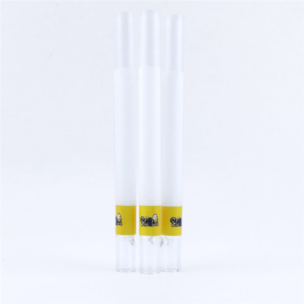 Cylinder Glass Tipped Pre-Rolled Cones 98mm