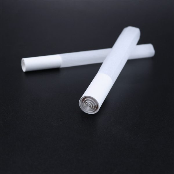 White Spiral Tipped Pre-Rolled Cones